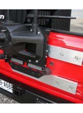 Rock Hard 4x4 Freedom Series Body Mount Tire Carrier with Billet Aluminum Braces for Jeep Wrangler JL 2018+                                     - RH-90350 - Image 3