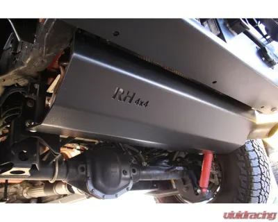 Rock Hard 4x4 Muffler Skid Plate for NON HEMI Jeep Wrangler JL 2/4DR 2018+ - RH-90507