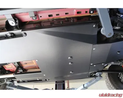 Rock Hard 4x4 Complete Bellypan Skid Plate System with Dual Crossmembers for Jeep Wrangler JL 2DR 3.6L 2018+ - RH-90508