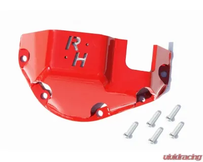 Rockhard 4x4 Hardhat Front/Rear Dana 44 Red Differential Cover - RH-9051