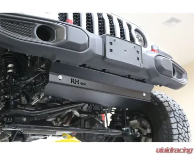 Rock Hard 4x4 Sway Bar Motor Skid Plate for OEM Plastic Bumper Jeep Wrangler JL | Gladiator JT 2018+ - RH-90510
