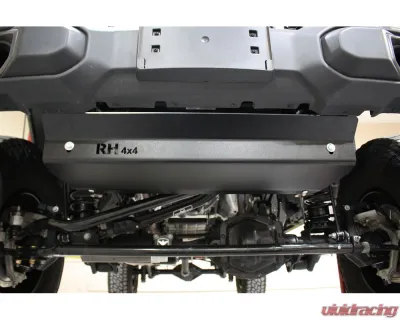 Rock Hard 4x4 Sway Bar Motor Skid Plate for OEM Plastic Bumper Jeep Wrangler JL | Gladiator JT 2018+ - RH-90510