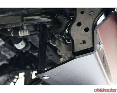 Rock Hard 4x4 Sway Bar Motor Skid Plate for OEM Plastic Bumper Jeep Wrangler JL | Gladiator JT 2018+ - RH-90510