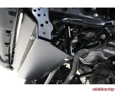 Rock Hard 4x4 Sway Bar Motor Skid Plate for OEM Plastic Bumper Jeep Wrangler JL | Gladiator JT 2018+ - RH-90510