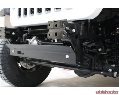 Rock Hard 4x4 Sway Bar Motor Skid Plate for OEM Plastic Bumper Jeep Wrangler JL | Gladiator JT 2018+ - RH-90510