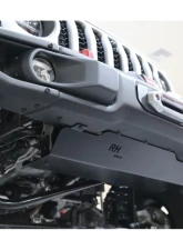 Rock Hard 4x4 Sway Bar Motor Skid Plate for OEM Steel Bumper Jeep Wrangler JL | Gladiator JT 2018+                                     - RH-90511 - Image 6
