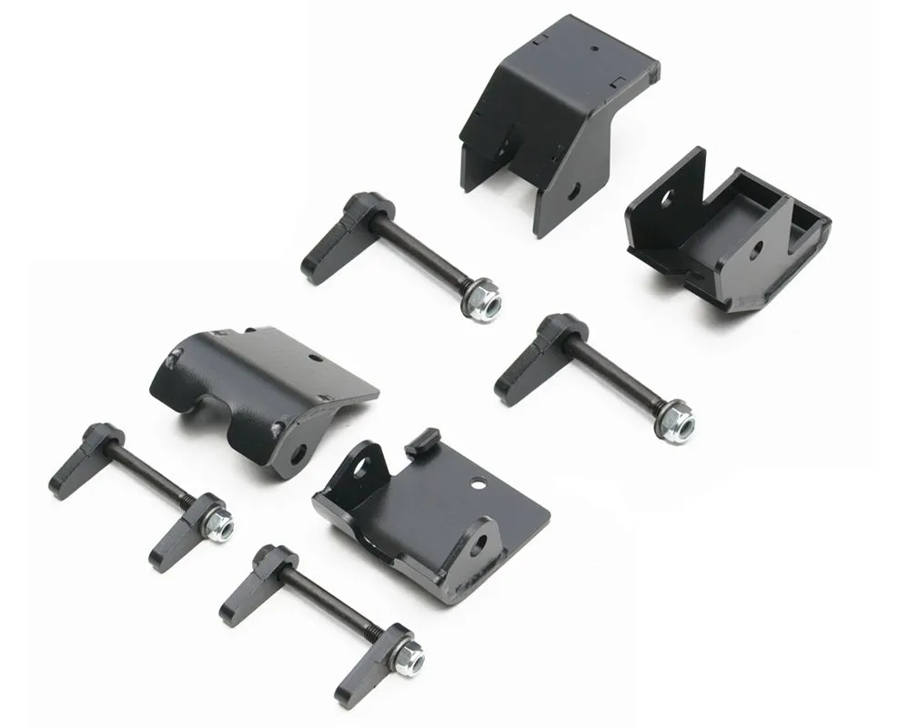 Rock Hard 4x4 Bolt-On Front and Rear Lower Control Arm Skid Plates for Jeep Wrangler JL 2018+ - RH-90515