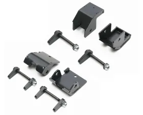 Rock Hard 4x4 Bolt-On Front and Rear Lower Control Arm Skid Plates for Jeep Wrangler JL 2018+
