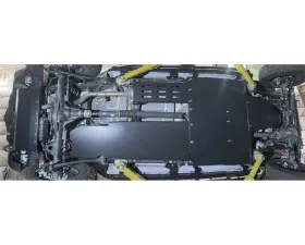 Rock Hard 4x4 Complete Bellypan Skid Plate System with Dual Crossmembers for Jeep Wrangler JL EcoDiesel 4DR 2020+