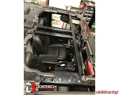 Rock Hard 4x4 Bolt-In Ultimate Sport Cage Brace Kit for Jeep Wrangler JL | Gladiator JT 2018-2023 - RH-90700