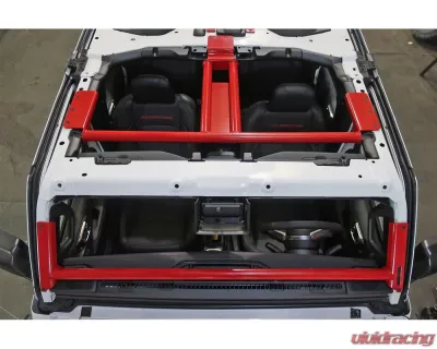 Rock Hard 4x4 Bolt-In Ultimate Sport Cage Brace Kit for Jeep Wrangler JL | Gladiator JT 2018-2023 - RH-90700