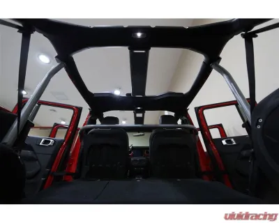 Rock Hard 4x4 Bolt-In Ultimate Sport Cage C-Pillar Brace Kit for Jeep Wrangler JL 4DR 2018+ - RH-90702