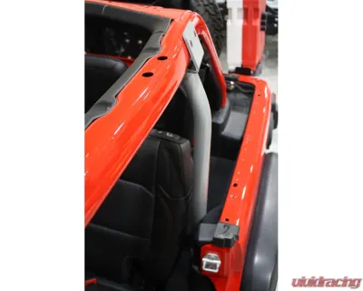Rock Hard 4x4 Bolt-In Ultimate Sport Cage C-Pillar Brace Kit for Jeep Wrangler JL 4DR 2018+ - RH-90702