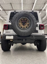 Rock Hard 4x4 Aluminum Muffler Skid Plate for 392 HEMI Jeep Wrangler JL 2/4DR 2018+                                     - RH-90545 - Image 2
