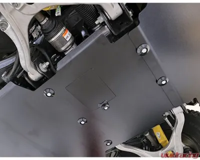Rock Hard 4x4 Aluminum Complete Bellypan Skid Plate System without Factory Fuel Skid Ford Bronco 2DR 2021+ - RH-60540
