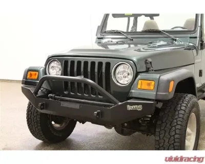 Rockhard 4x4 Aluminum Patriot Series Full Width Front Bumper Jeep CJ5 | CJ7 | CJ8 | Wrangler YJ | TJ | LJ 1976-2006 - RH-4050