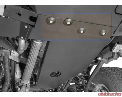 Rock Hard 4x4 RHX Series Oil Pan / Transmission Skid Plate - Long Arm Suspension for Jeep Wrangler JK 2007-2018 - RH-6080
