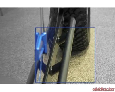 Rock Hard 4x4 RHX Series Tube Slider Rocker Guards with Flat Step for Jeep Wrangler JK 2DR 2007-2018 - RH-6022