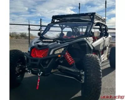 AFX Motorsports Factory Roof Rack w/ Foot Support Can-Am Maverick X3 4 Seater - CAN006-F-B