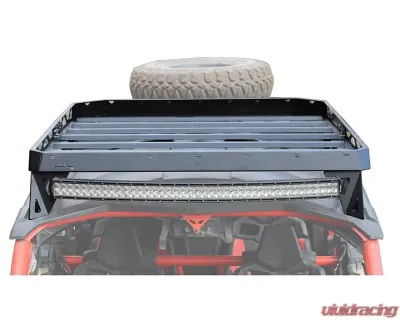 AFX Motorsports Factory Roof Rack w/ Foot Support Can-Am Maverick X3 4 Seater - CAN006-F-B
