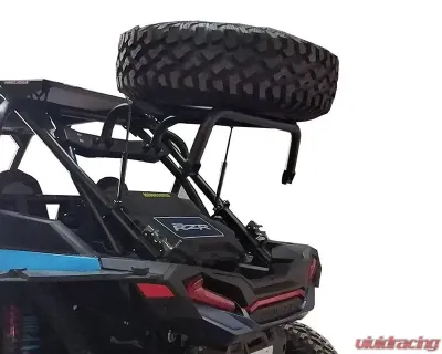 AFX Motorsports Spare Tire Carrier w/ Pneumatic Piston Polaris RZR XP 1000 Turbo S - POR008