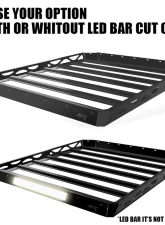 AFX Motorsports Roof Rack Kit Polaris Ranger Crew XP 1000 2018-2021                                     - CAN030-B - Image 3