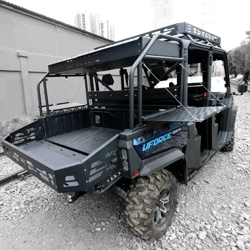 AFX Motorsports Black Mid-Steel Utility Cargo Rack CFMoto UForce 1000 XL 2021-2022 - ACC132