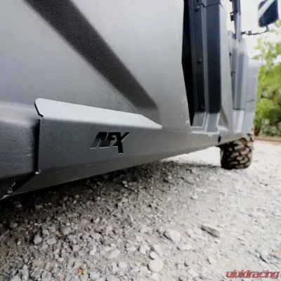 AFX Motorsports Black Aluminum Rock Sliders CFMoto UForce 1000 XL 2021-2022 - SKI030-A-18-B
