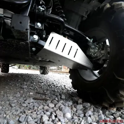 AFX Motorsports Brushed Aluminum 3/16 Thick CV Boot Guards CFMoto UForce 1000 XL - SKI030-C-AL