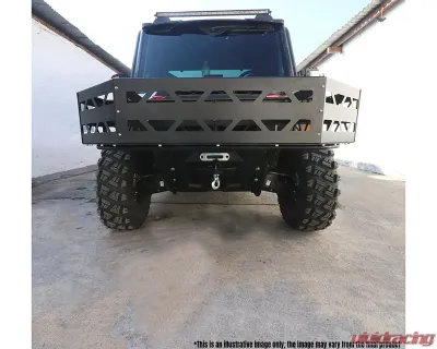 AFX Motorsports Black Front Storage Polaris Ranger 1000 Full-Size 2018-2021 - ACC070
