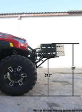 AFX Motorsports Black Front Storage Polaris Ranger 1000 Full-Size 2018-2021                                     - ACC070 - Image 3