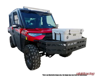 AFX Motorsports Black Front Storage Polaris Ranger 1000 Full-Size 2018-2021 - ACC070
