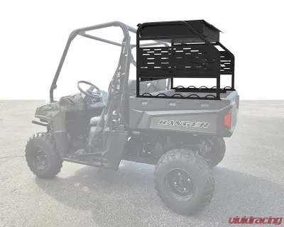AFX Motorsports Black Utility Cargo Rack Polaris Ranger Mid-Size 500 | 570 | EV 2016-2020 - ACC094
