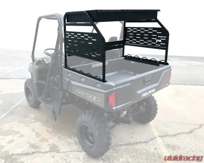 AFX Motorsports Black Utility Cargo Rack Polaris Ranger Mid-Size 500 | 570 | EV 2016-2020 - ACC094