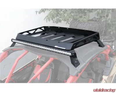 AFX Motorsports Black Roof Rack Can-Am X3 2 Seater - CAN004-B-LED