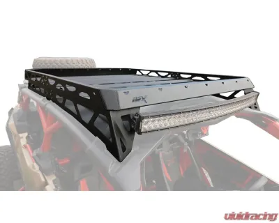 AFX Motorsports Black Roof Rack Can-Am X3 MAX 4 Seater - CAN006-S-B-LED