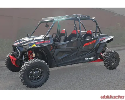 AFX Motorsports Black Roof Rack Polaris RZR XP 1000 4 Seater 2015-2023 - CAN010-B-LED