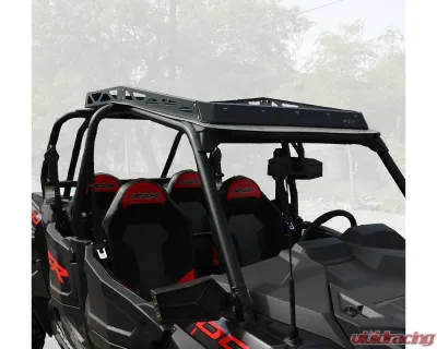 AFX Motorsports Black Roof Rack Polaris RZR XP 1000 4 Seater 2015-2023 - CAN010-B-LED