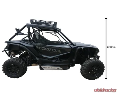 AFX Motorsports Black Roof Rack Honda Talon 1000x 2 Seater - CAN013-B-LED