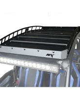 AFX Motorsports Black Roof Rack Polaris RZR XP 1000 Turbo S 4 Seater                                     - CAN018-B-LED - Image 2