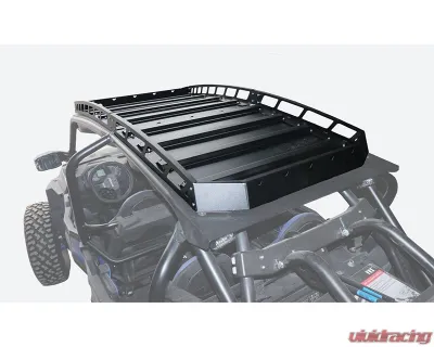 AFX Motorsports Black Roof Rack Polaris RZR XP 1000 Turbo S 4 Seater - CAN018-B-LED