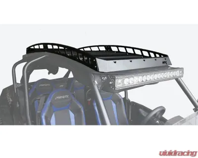 AFX Motorsports Black Roof Rack Polaris RZR XP 1000 Turbo S 4 Seater - CAN018-B-LED