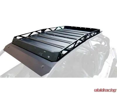 AFX Motorsports Black Roof Rack Polaris RZR XP PRO 4 Seater - CAN028-B-LED