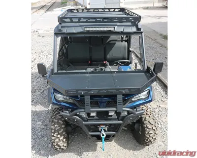 AFX Motorsports Black Roof Rack CFMoto UForce 1000 XL 2021-2023 - CAN056-B-LED