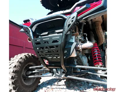 AFX Motorsports Black Rear Bumper Polaris RZR XP 1000 2024 - DEF018-B
