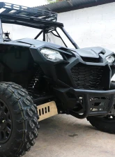 AFX Motorsports Black Short Front Bumper Honda Talon 1000x                                     - DEF024-B - Image 3