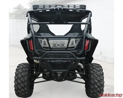 AFX Motorsports Black Rear Bumper Honda Talon 1000x - DEF025-B