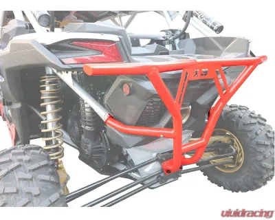 AFX Motorsports Black Rear Bumper Can-Am Maverick X3 | X3 MAX 2018-2020 - DEF036-B