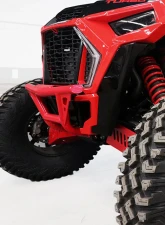 AFX Motorsports Black Short Front Bumper Polaris RZR XP 1000 Turbo S 2019-2022                                     - DEF050-B - Image 2