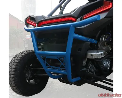 AFX Motorsports Black Rear Bumper Polaris RZR XP 1000 Turbo S Models 2019-2022 - DEF052-B